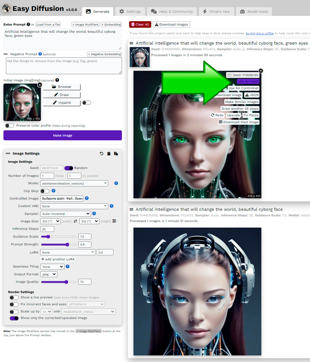Невероятный искусственный интеллект Easy Diffusion 3.0 - 56